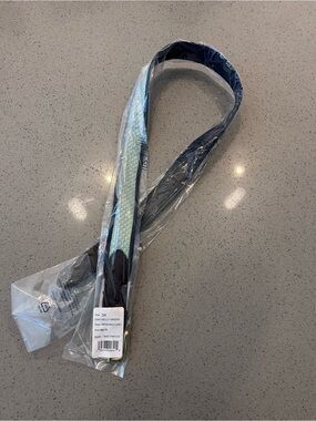 Vineyard Vines Navy and Light Green Woven Belt